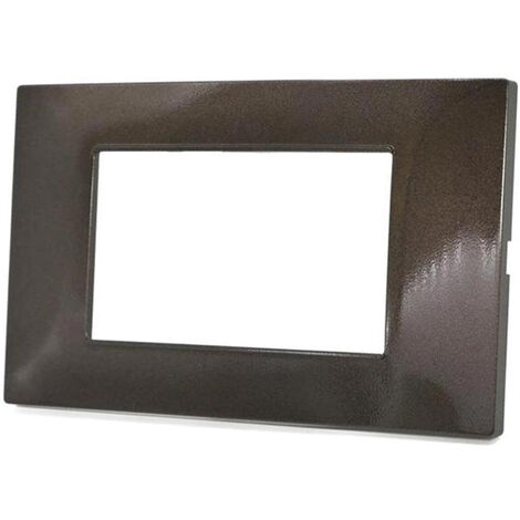 2 Coperture Decorative Per Interruttore A Levetta Con Strass Argentati - Placche Da Parete Lucide, 11,4x6,6 Cm - 3