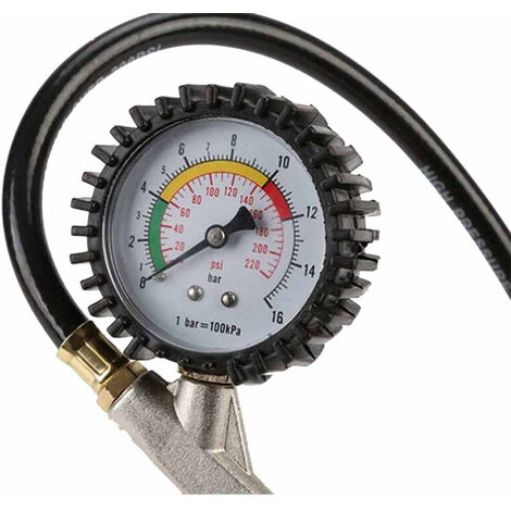 ATsafepro Manometro Per Pneumatici Per Auto 200 PSI Con Tubo Flessibile E Display LCD Retroilluminato Manometro Digale Per Auto Camion SUV - Foto 11