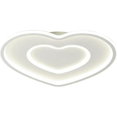 Plafoniera a LED lampadario da soffitto a forma di cuore in alluminio 63 watt per ambienti interni luce calda 3000k (1/4)