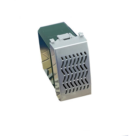 Ronzatore compatibile con vimar plana per placca 3 moduli suoneria avvisatore acustico allarme silver