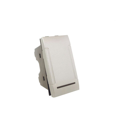 Invertitore unipolare compatibile con living light international air interruttore pulsante 1p 16a 250v silver