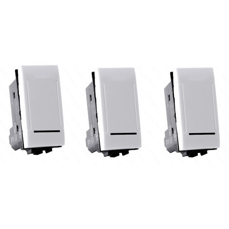 Interruttore Unipolare Bticino Living - Set 4 Pezzi 16A 250V Nero - Foto 10