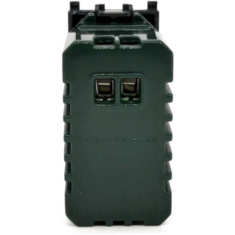 Scheda Audio USB Modulo Doppia USB 2.0 Tipo A E USB 3.1 Tipo C, 5Vdc 3A 4Box Bticino Living Usb