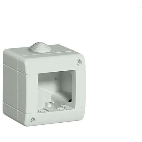 TOT ELECTRIC Coperchio Idrobox 3 Posti Bianco Compatibile Con Bticino Living Light/Air/International IP55 Autoportante Esterno Impermeabile A Parete - Foto 9