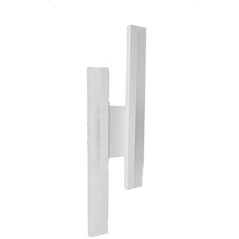 Applique a parete moderno a 10 watt lampada da muro lumetto abat jour bianca luce calda 3000k