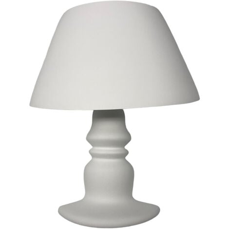 Applique in gesso a forma lume lampada a parete verniciabile lumetto attacco e14
