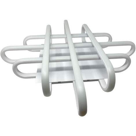 Plafoniera da soffitto a led 58 watt lampadario bianco design moderno luce naturale 4000k