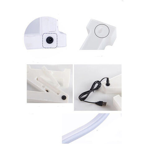 Lampada A LED Lettera M – Luce Bianca Calda E Fredda, Decorazione Per Compleanni E Camerette