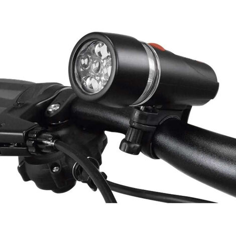 Faro Anteriore Per Bici MAGT - 6 LED, Impermeabile, Vintage - Con Staffa, Luce Bianca Per Notte - Foto 8