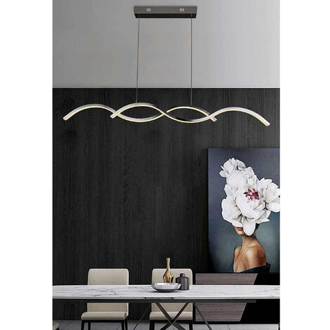 Lampadario A Sospensione 51 Watt Lampada A Led A Forma Di Pianeta Bianco 3 Colorazione Di Luce Soggiorno Open Space 79829874