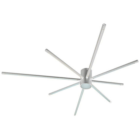 Lampadario da soffitto a led 43 watt plafoniera lampada moderna bianco luce 3000k