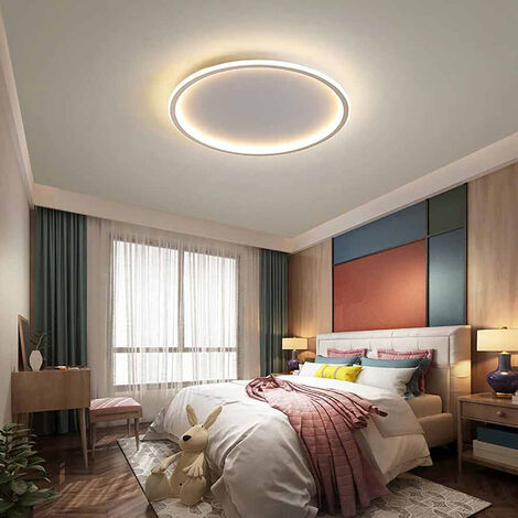 Plafoniera a led lampadario da soffitto 43 watt luce calda 3000k