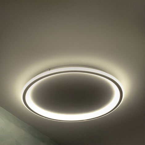 Plafoniera a led lampadario da soffitto 43 watt luce calda 3000k