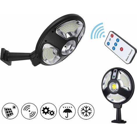 Lampione stradale a led con pannello solare fotovoltaico lampada faro per esterno IP65