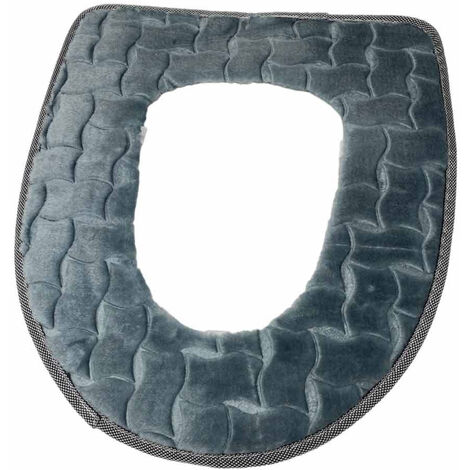 Sedile WC In Bamboo MDF - Tavoletta Universale Con Cerniere Metallo | Per Bagno Moderno E Naturale