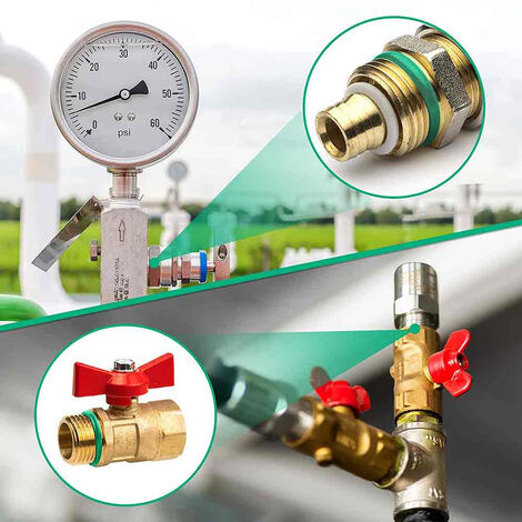 Guarnizioni Rame A Schiacciamento Set 400 Guarnizioni Rame Per Lavatrice - Assortimento Rondelle Piatte, Fori Da M5 A M14 Guarnizioni A Schiacciamento Rame - Foto 9