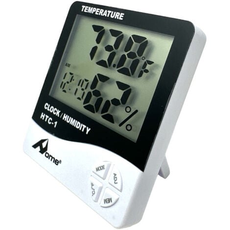 Termometro ambientale igrometro misuratore di umidità temperatura