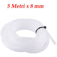 Guaina Cavi Lectorias 2x2m - Spiralato Per TV, PC, Casa, Diametro 22mm E 28mm - Foto 2