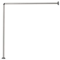 Asta Telescopica Universale 50-410 Cm Acciaio Inox Senza Fori Asta - Foto 9