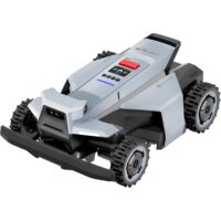 Segway Navimow X420 Mähroboter ohne Begrenzungskabel für 2000 ㎡ Zero-Turn AWD für 84 % Steigungen NRTK+360° Vision+VIO All-Terrain-Rasenmäher Roboter Keine RTK-Basisstation