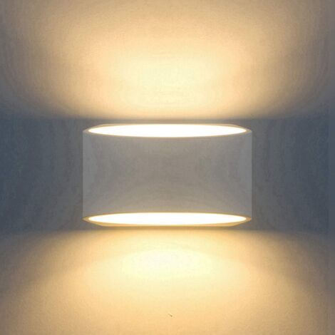 Lampada da Parete 7W Luce Calda LED Moderna Applique da Parete con Angolo di Emissione Regolabile per Camera da Letto Soggiorno Corridoio