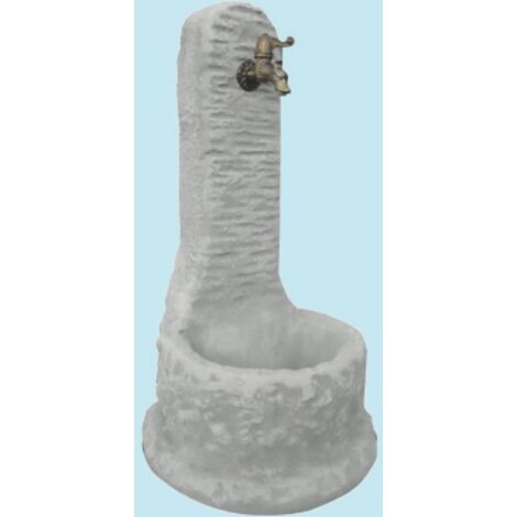 Fontana centrale Sasso Grigio 43xH82cm Decogarden