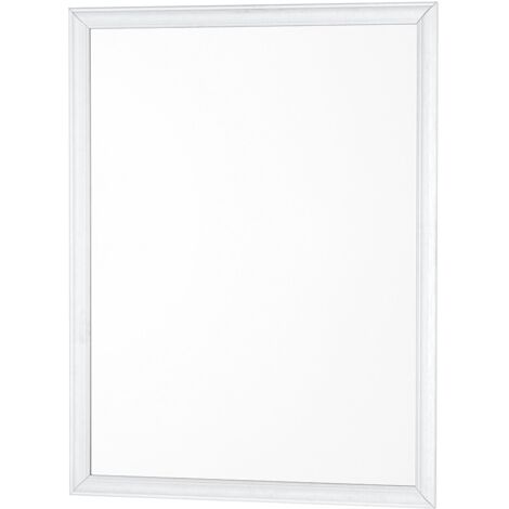 Specchio con cornice in abs bianco cm 40x50 Feridras