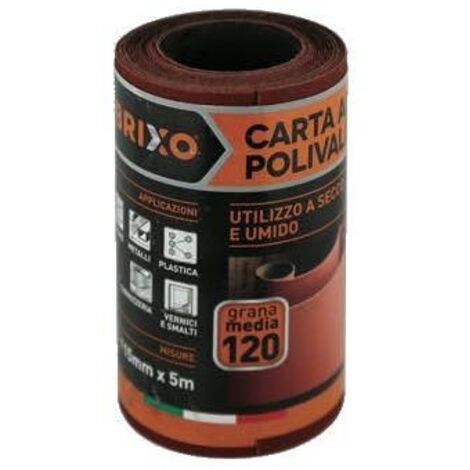 CARTA RESIN. BRIXO MINIROL 115X5MT P.120