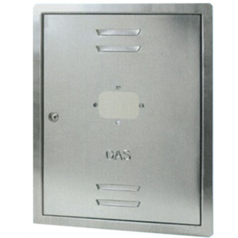 Sportello In Lamiera Zincata Per Contatori Gas H70x40 Cm 1pz
