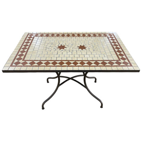 TAVOLO MOSAICO JAZZ 120X80XH75CM (1/2)