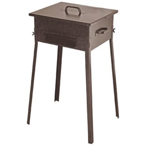 BARBECUE FORNACELLA CAMPING MINI ART. 523E CM.25X25XH66 A CARBONE