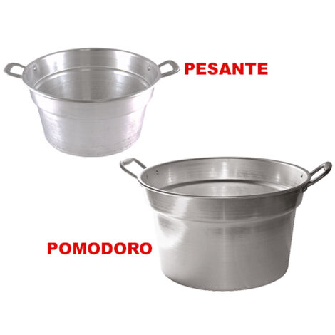 Caldara pesante alluminio cm 70x43