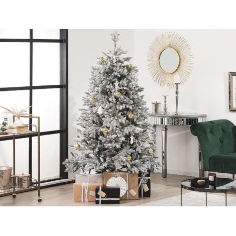 Albero di Natale Sestriere Bianco Innevato 180 cm Galileo Casa (1/4)