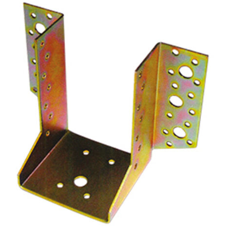 PIASTRE STAFFE SUPPORTI APERTI PER TRAVI ART.797 60XH100MM PZ.8