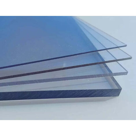 Lastra vetro sintetico trasparente rigido 5 mm – formato 200x100 cm – per bricolage