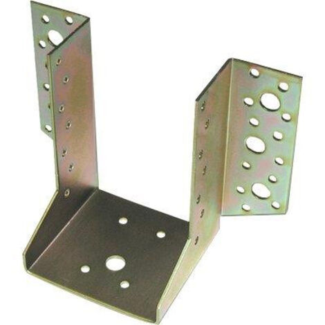 Piastre Supporti aperti per travi Art. 797 - mm.: 80xH120 Conf. 8 Pz