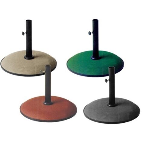 BASE PER OMBRELLONE DA GIARDINO KROMA TONDE Ø50 KG.35 OMBRELLONI ARREDO GIARDINO
