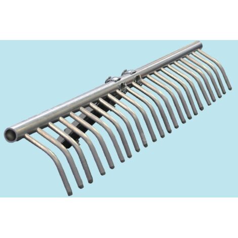 RASTRELLI IN ALLUMINIO BRIXO PER FIENO CON MANICO CM77-H 140CM- Ø26 GIARDINAGGIO