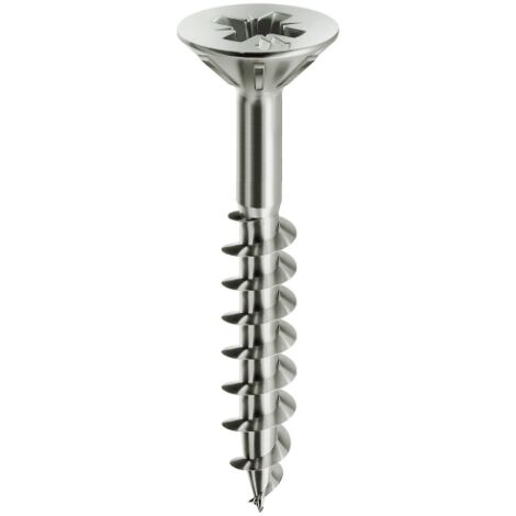 MUSTAD Panelvit Vite per legno - Pozidriv - Ø4,5x70 mm - Filettatura parziale svasata - Confezione da 200 - PFACZP450700C8C