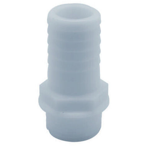 Raccordo portagomma maschio diritto con filettatura per tubi flessibili m. 1x30 - h.79,5 BUCCHI