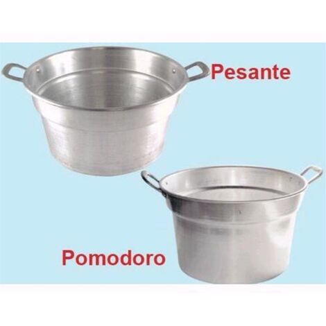 Caldara pesante alluminio cm 44x25