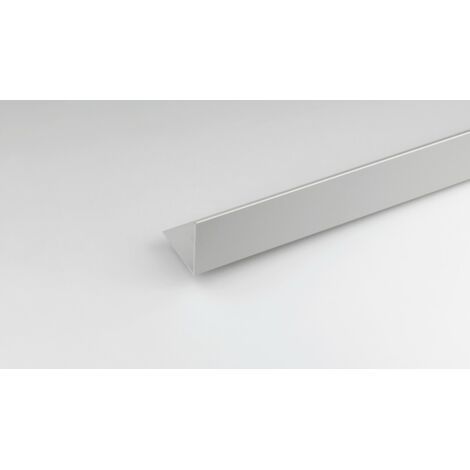 PROFILO PER FAI DA TE ANGOLARE mm 20 x 20 x 1 - mt 1 col.argento UNIKO 10 PZ
