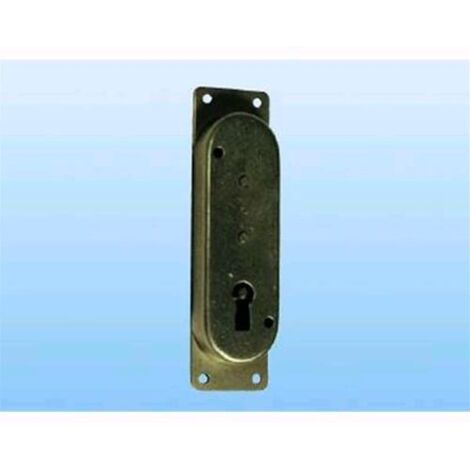 Serratura per mobili MR CAS Art. 230  astringa con placca Conf. 1 Pz