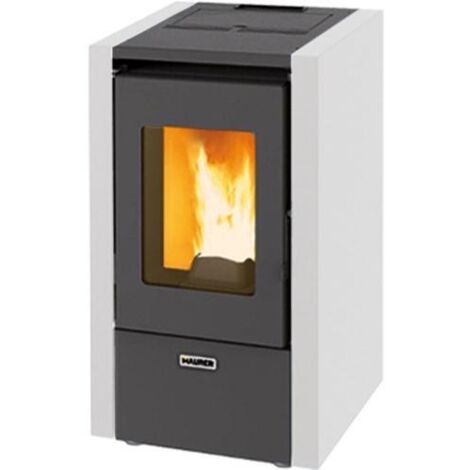 STUFA PELLET  6,15KW MAURER MIGNON 6T W BIANCA