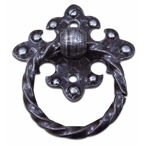 Pendente per Portone in Ferro Battuto Art. 341 misura 50x45 mm