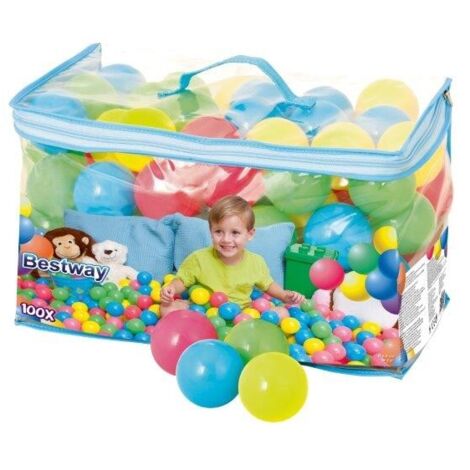 100 palline per parco giochi o piscina per bambini Bestway 52027