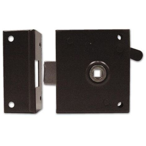 Serratura da Applicare Solo Scrocco Bonaiti Art. 189 Misura 60 mm Verso Dx