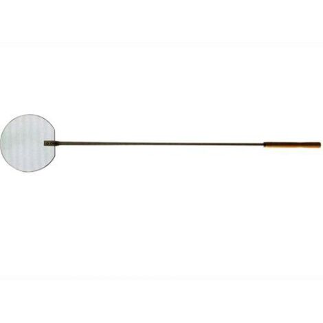 PALA PER PIZZA PANE DOLCI TONDA IN ACCIAIO INOX D. 30 MANICO ALLUMINIO 37659
