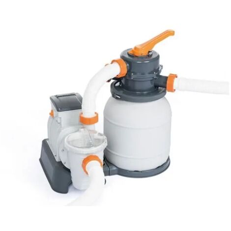 pompa di filtraggio a sabbia bestway "flowclear" per piscine da 5.678 litri/ora - cod. 58497