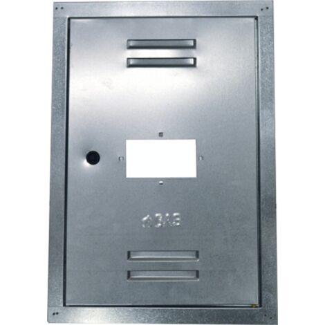 SPORTELLO CONTATORE GAS 40X50HCM ZINCATO